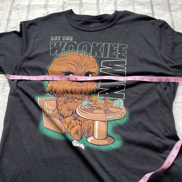 Pop Tees Star Wars Graphic Wookie Tee Shirt - Picture 3 of 7